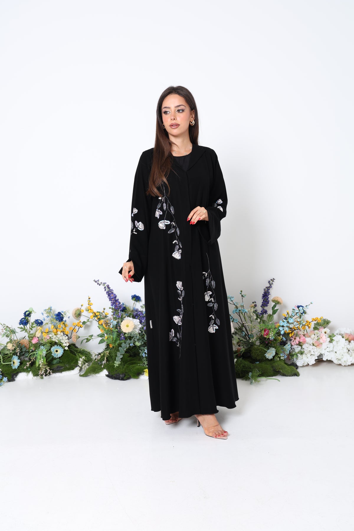 Peony Pearl Abaya