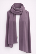 Earthy Purple Feather lite Hijab