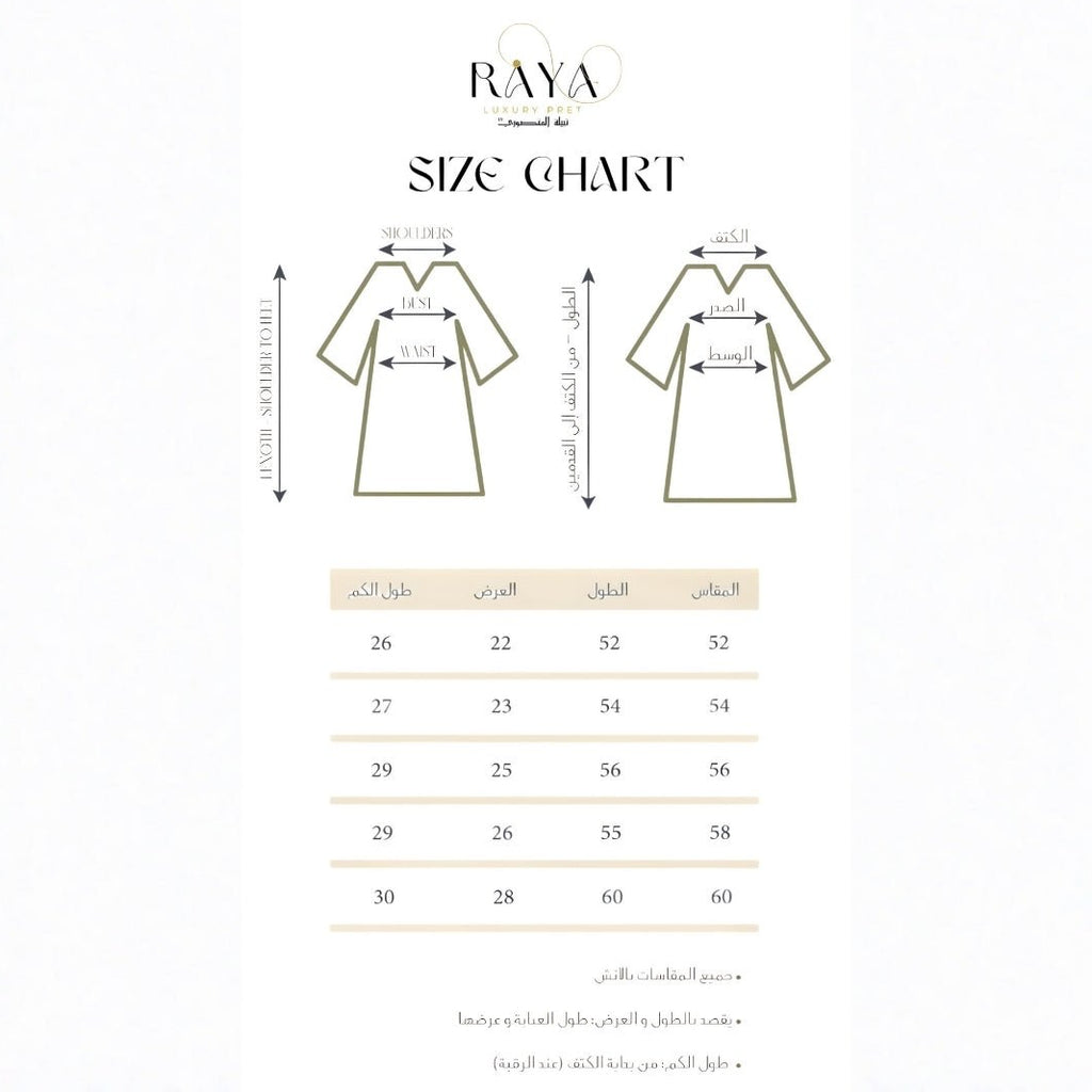 Beige(skin colour) Inner Dress - RAYA LUXURY PRET