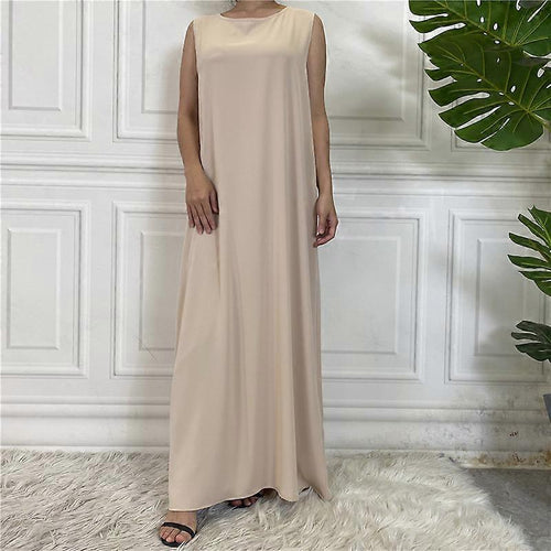 Beige(skin colour) Inner Dress - RAYA LUXURY PRET