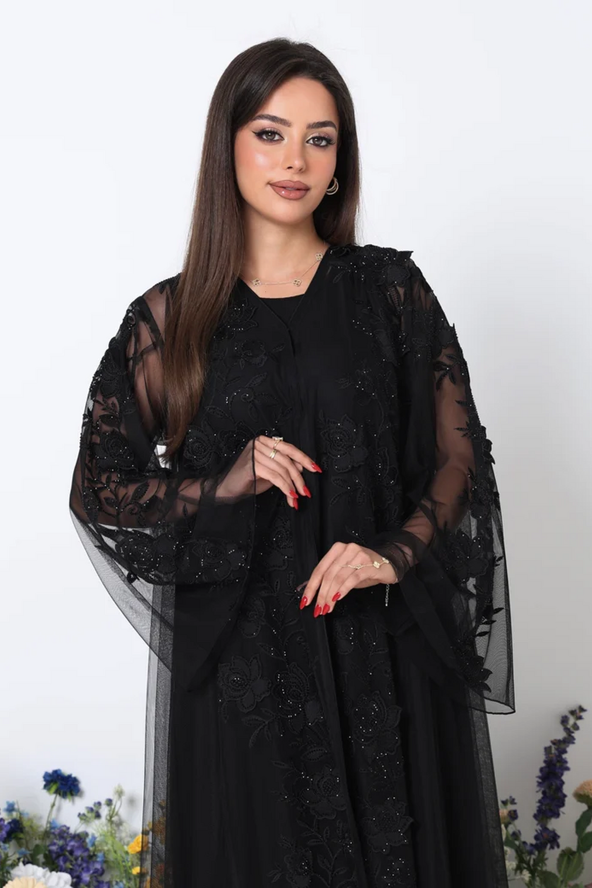 Flora Luxe Abaya