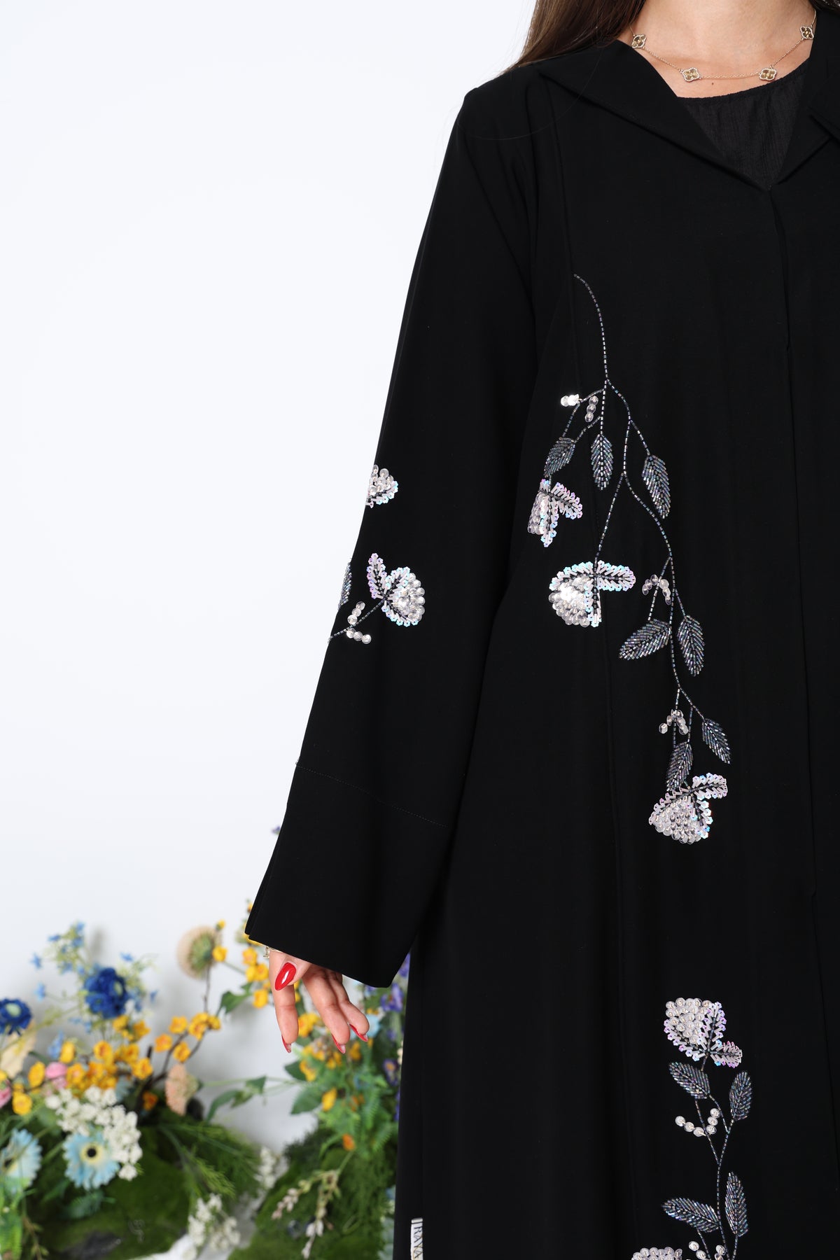 Peony Pearl Abaya