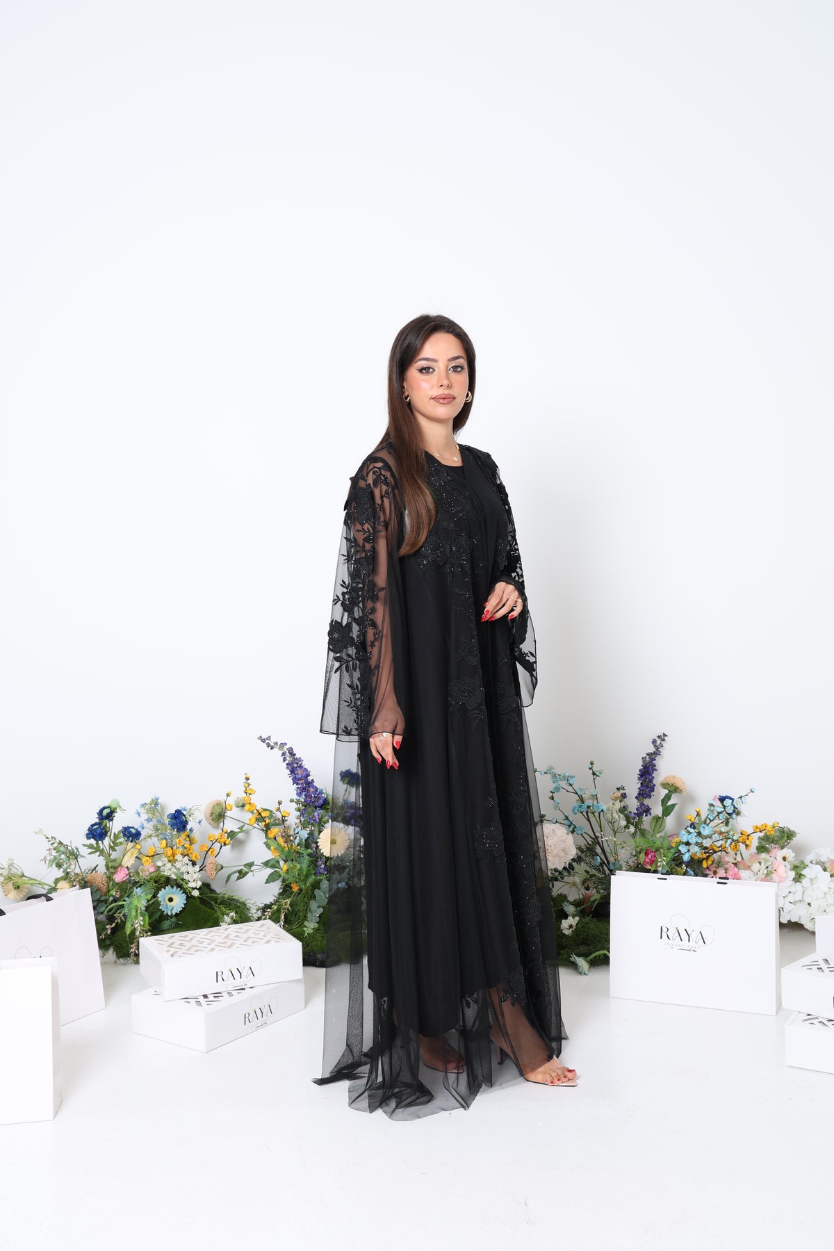 Flora Luxe Abaya