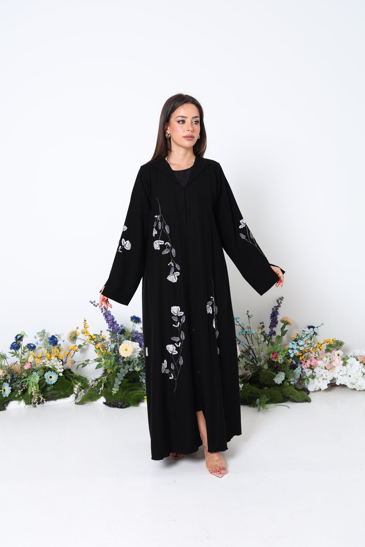 Peony Pearl Abaya