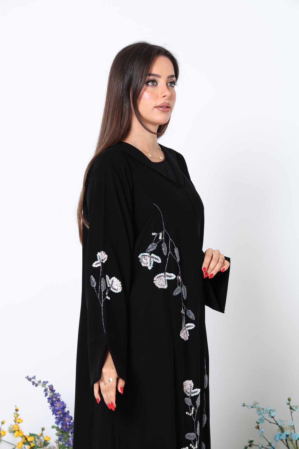 Peony Pearl Abaya
