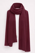 Cherry Maroon Feather lite Hijab