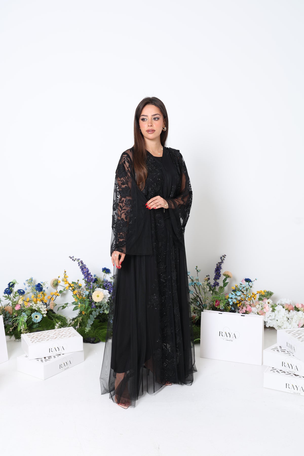 Flora Luxe Abaya