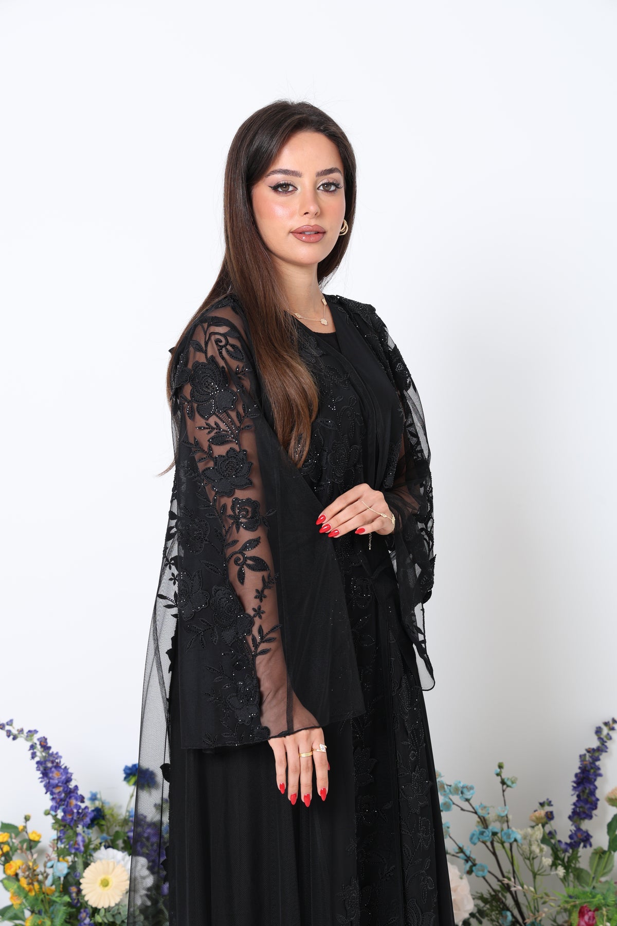 Flora Luxe Abaya