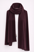 Dark Maroon Feather lite Hijab
