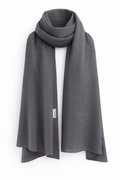 Satin Grey Feather lite Hijab