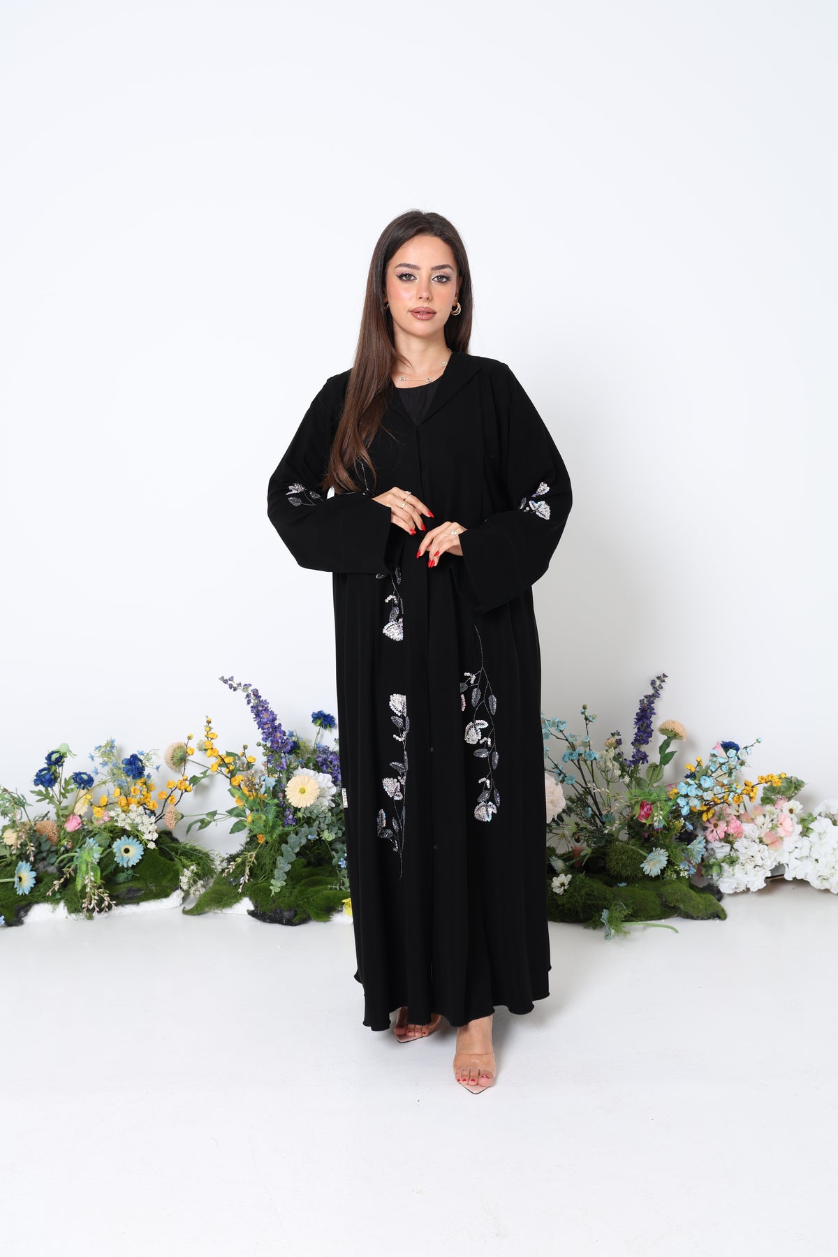 Peony Pearl Abaya