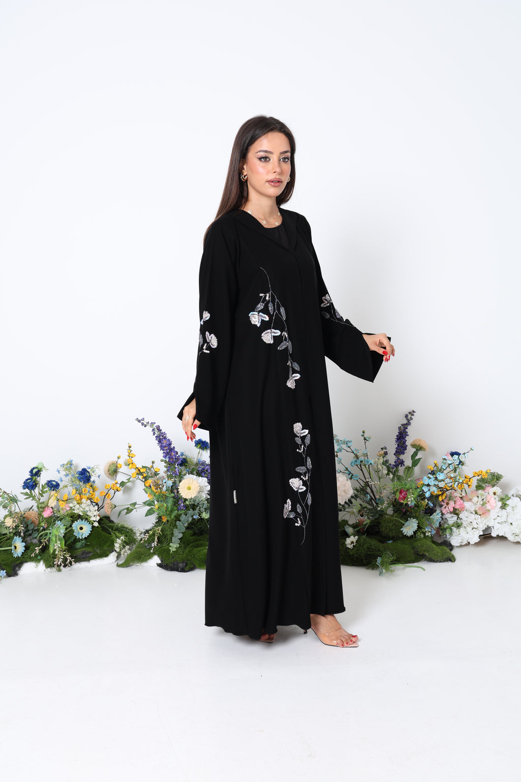 Peony Pearl Abaya
