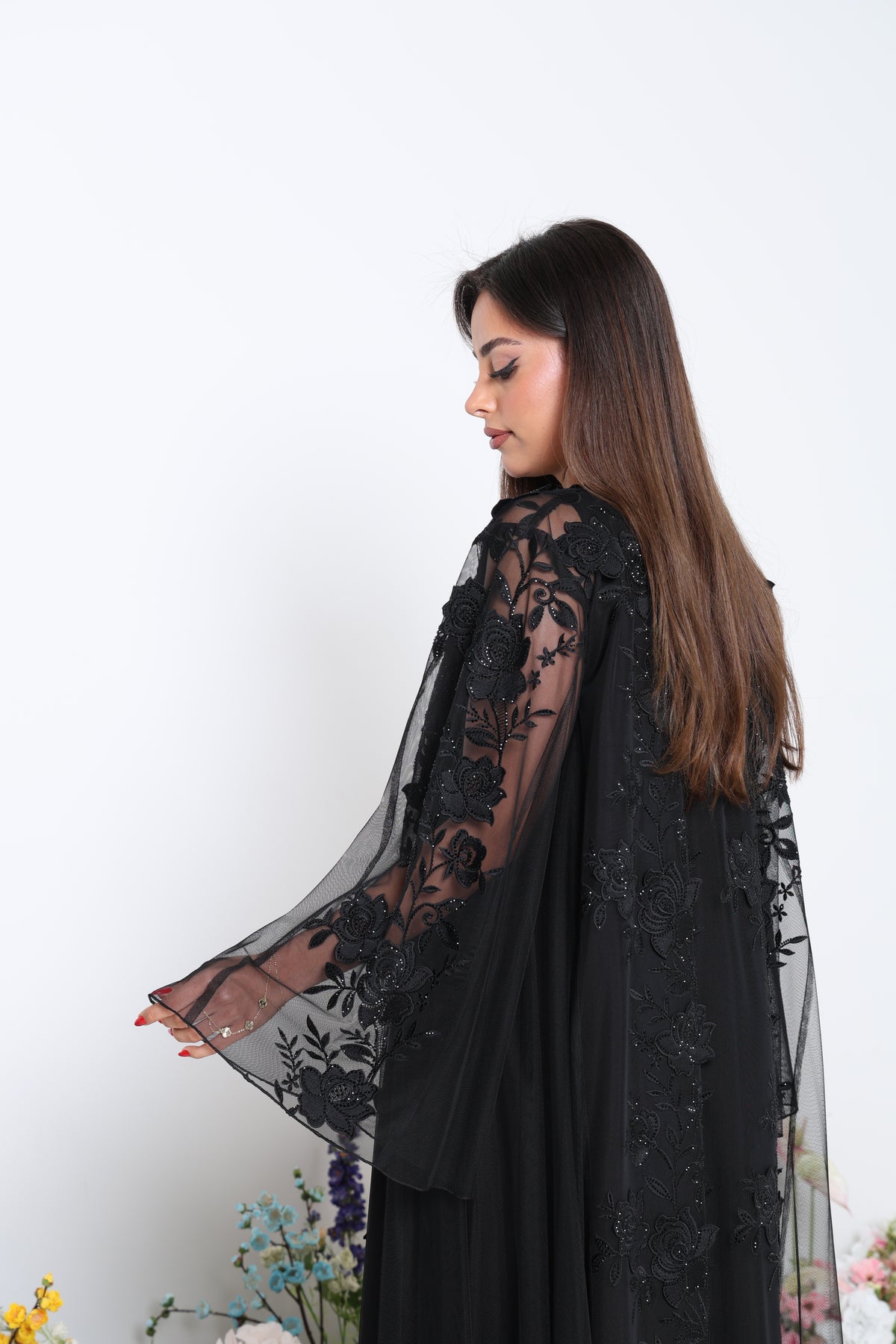 Flora Luxe Abaya