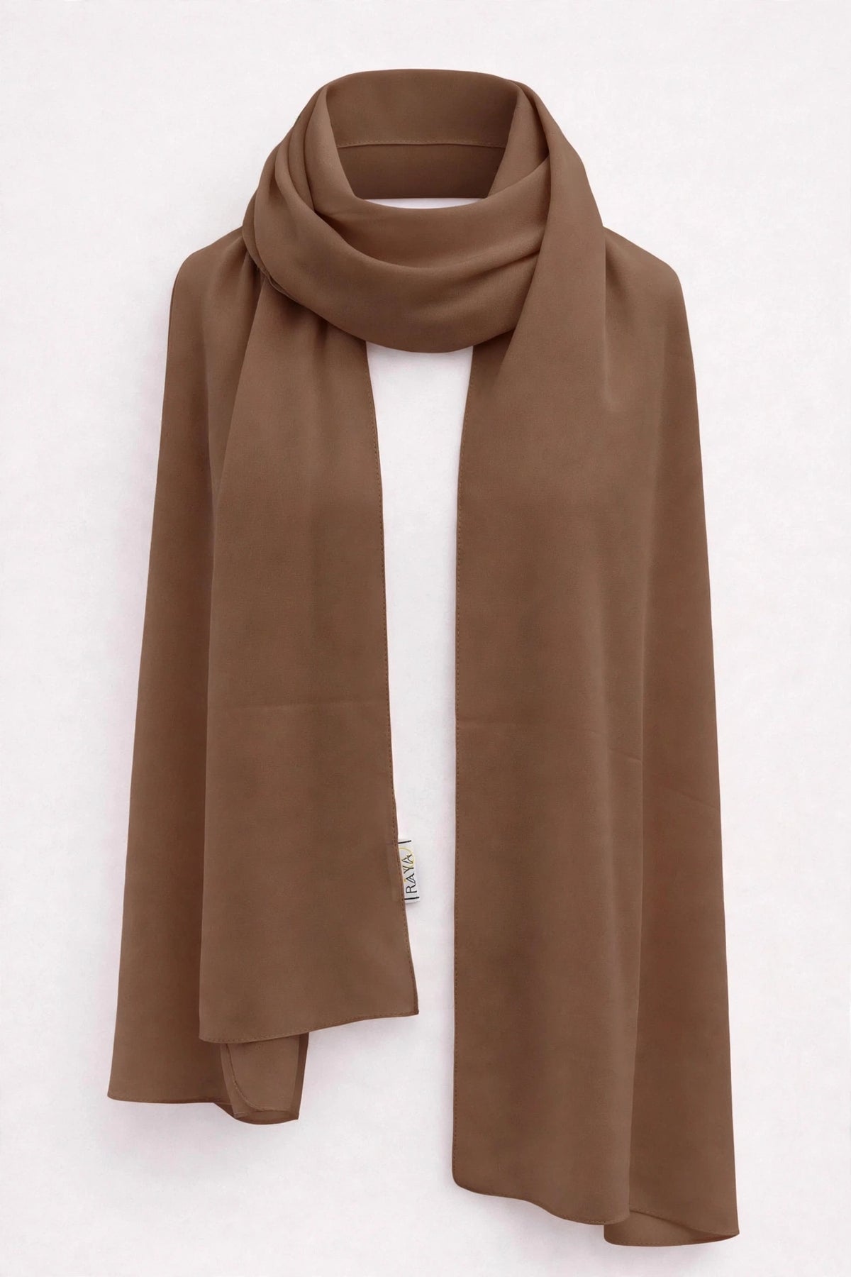 Mocha Feather lite Hijab