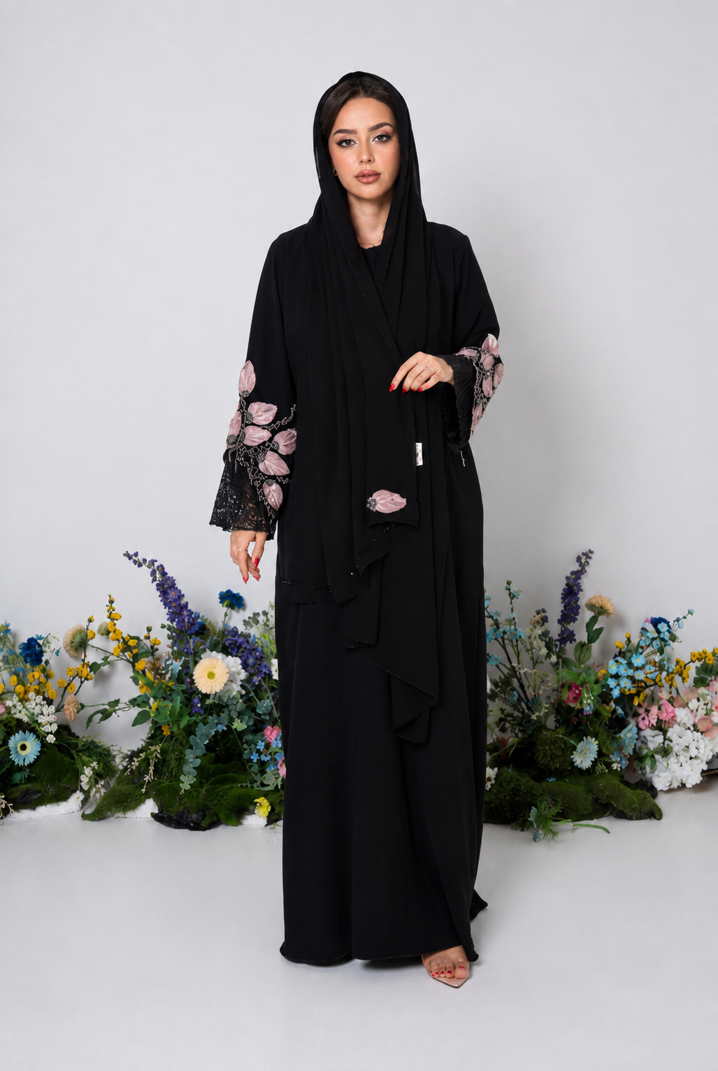 Rosalie Bloom Abaya