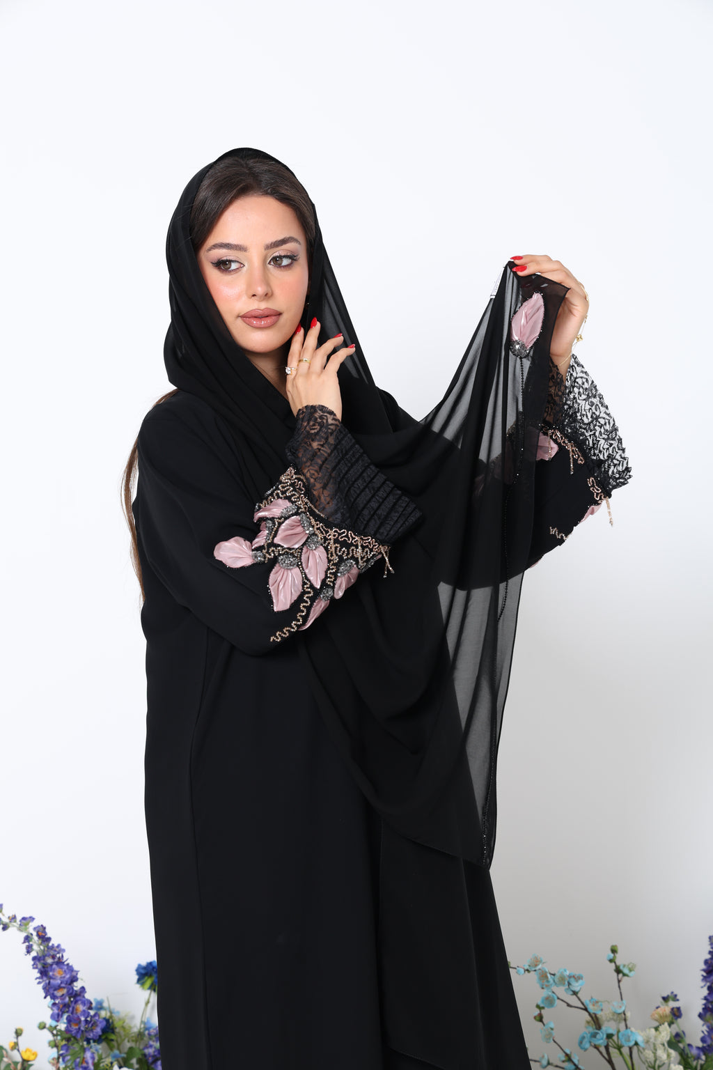 Rosalie Bloom Abaya