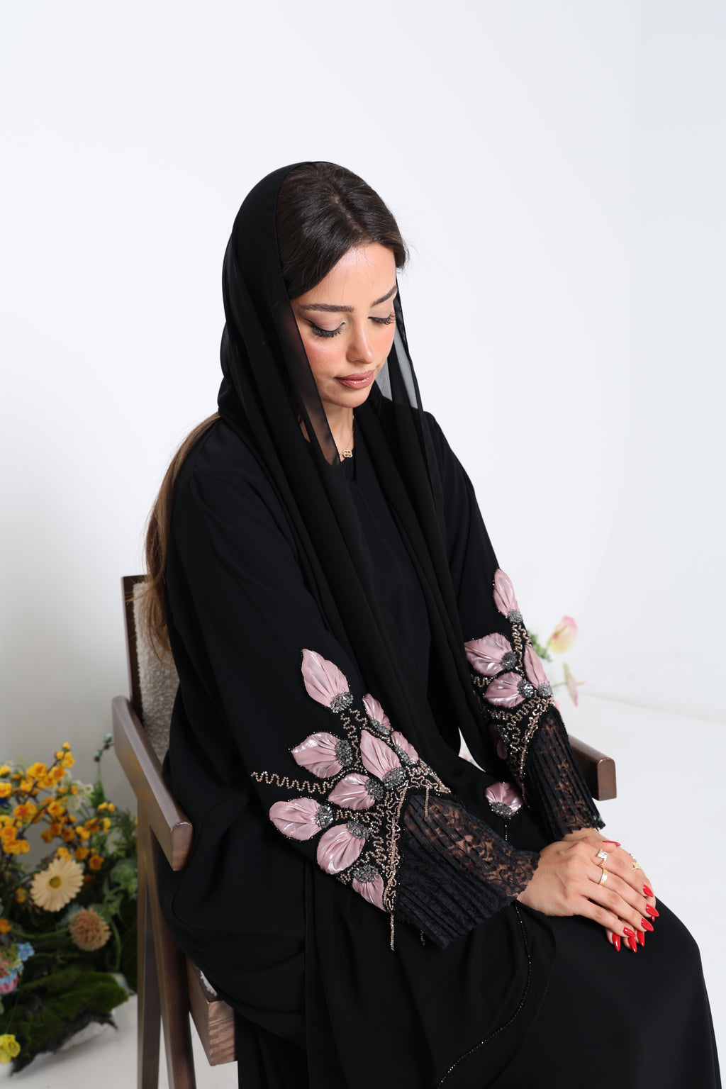 Rosalie Bloom Abaya