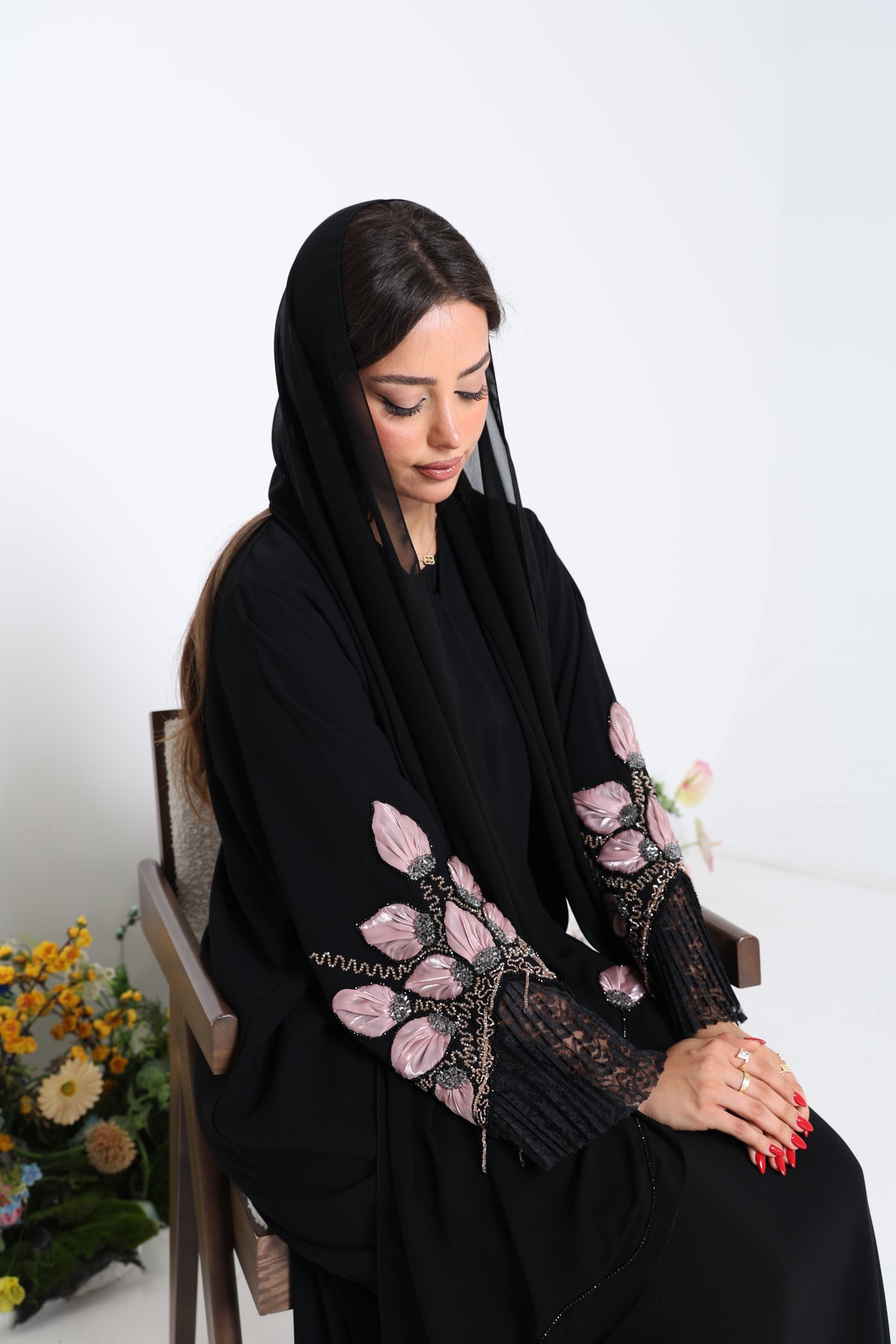 Rosalie Bloom Abaya