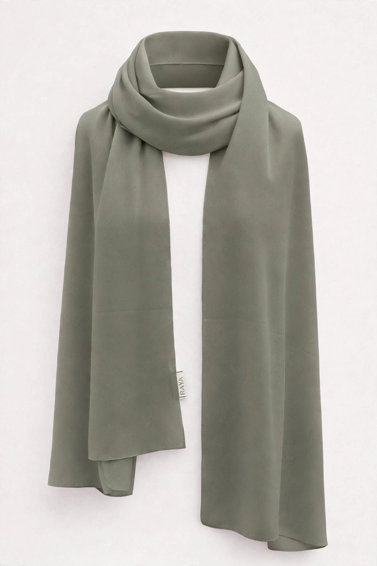 Muted Olive Signature Feather lite Hijab