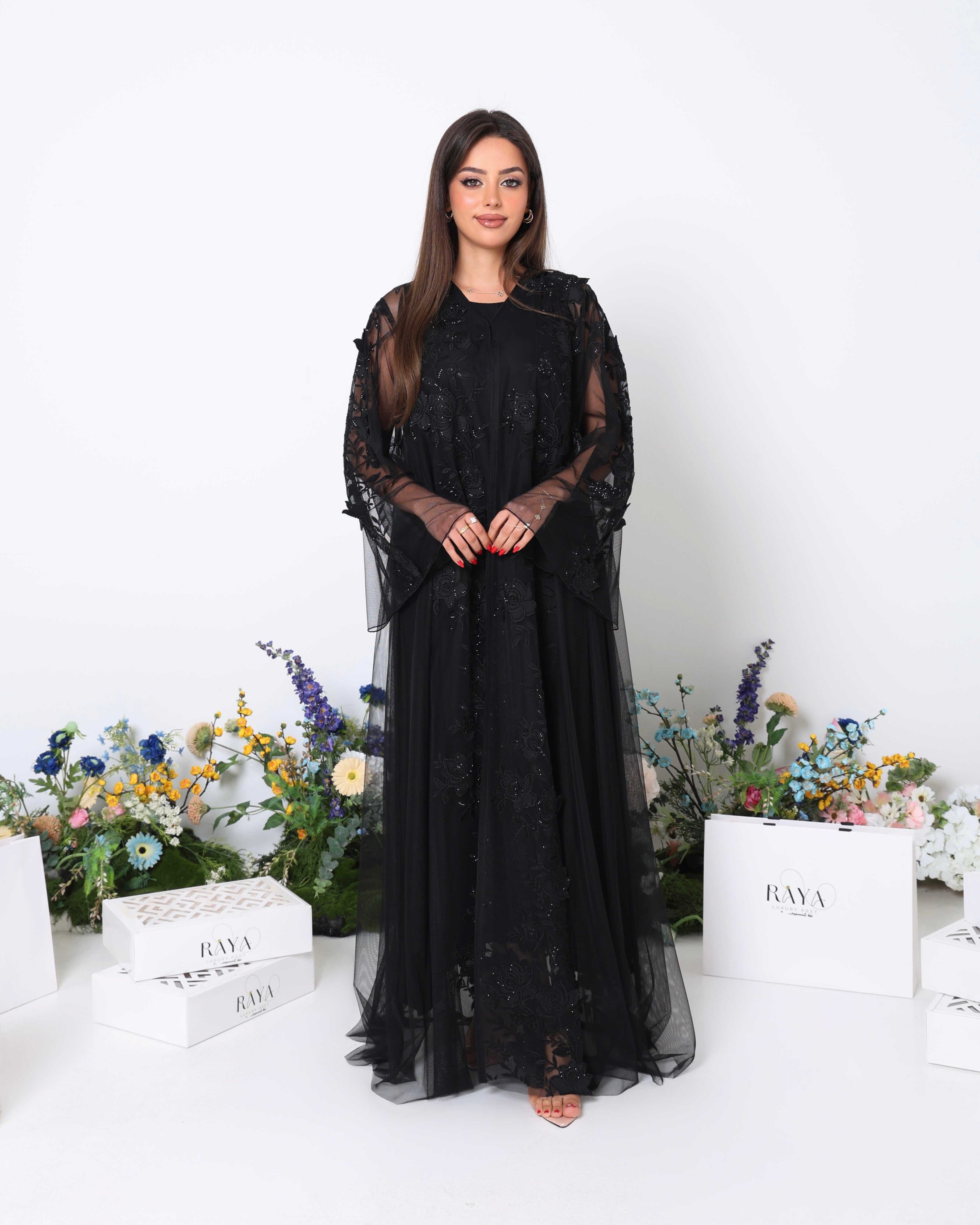 Flora Luxe Abaya