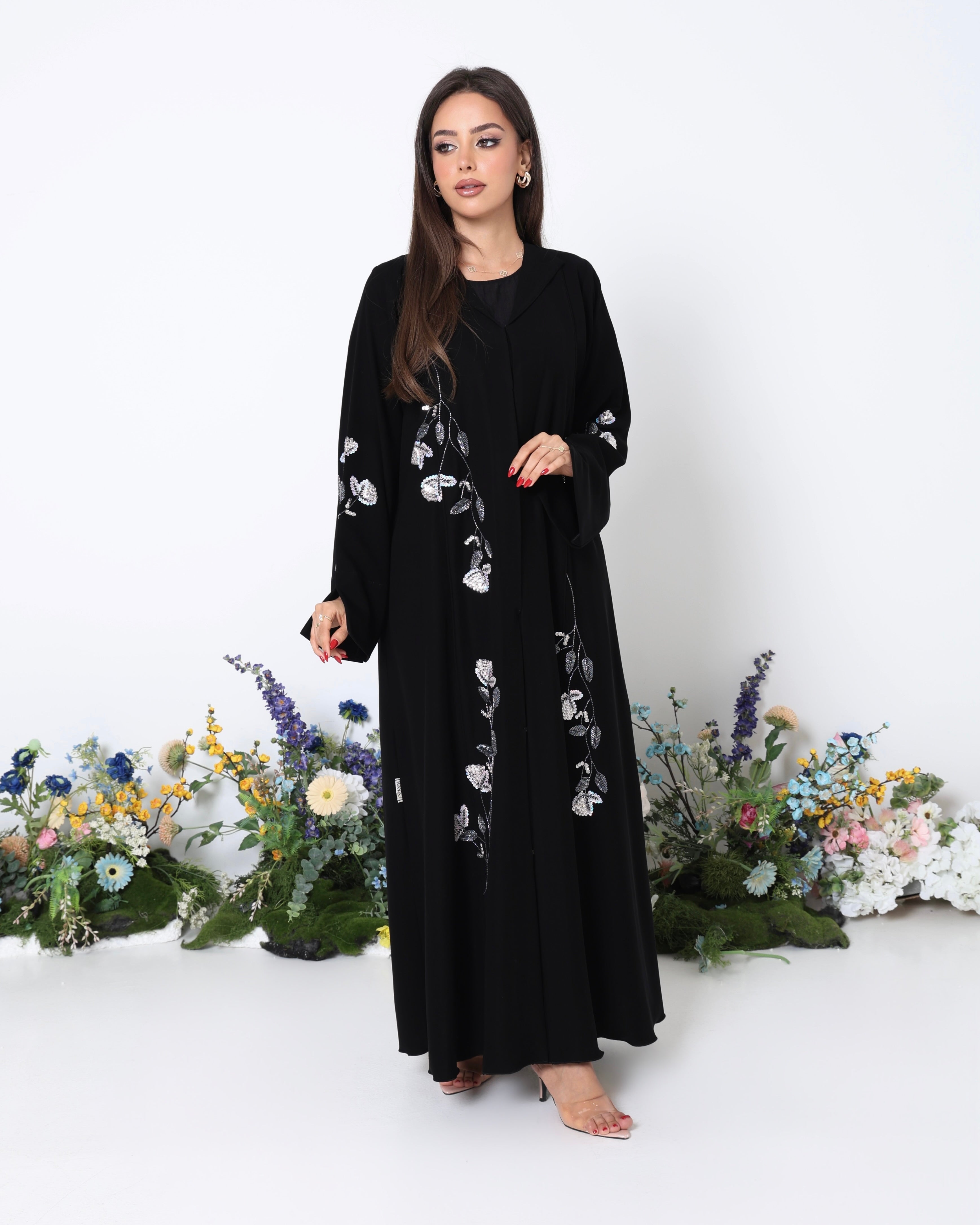 Peony Pearl Abaya