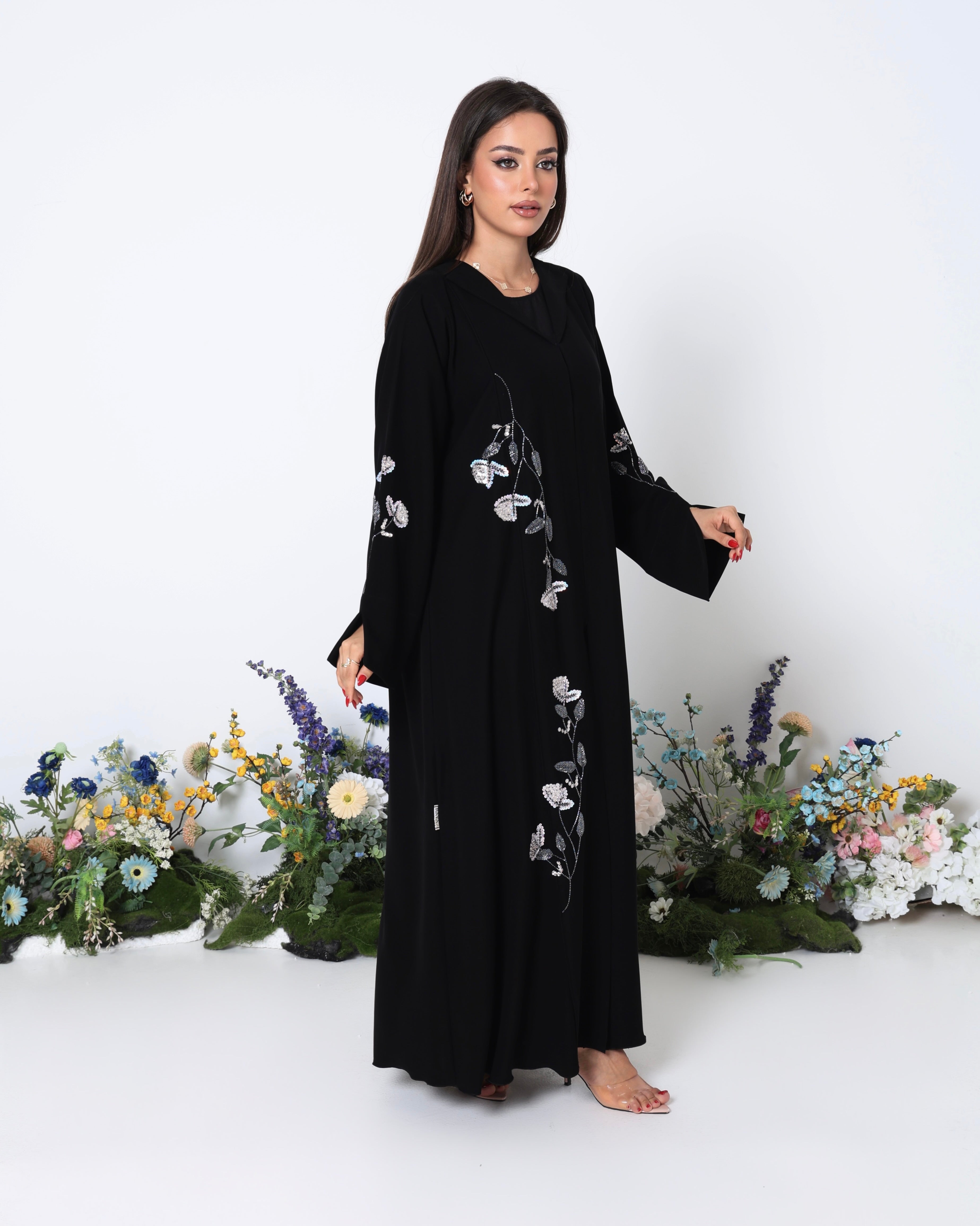 Peony Pearl Abaya