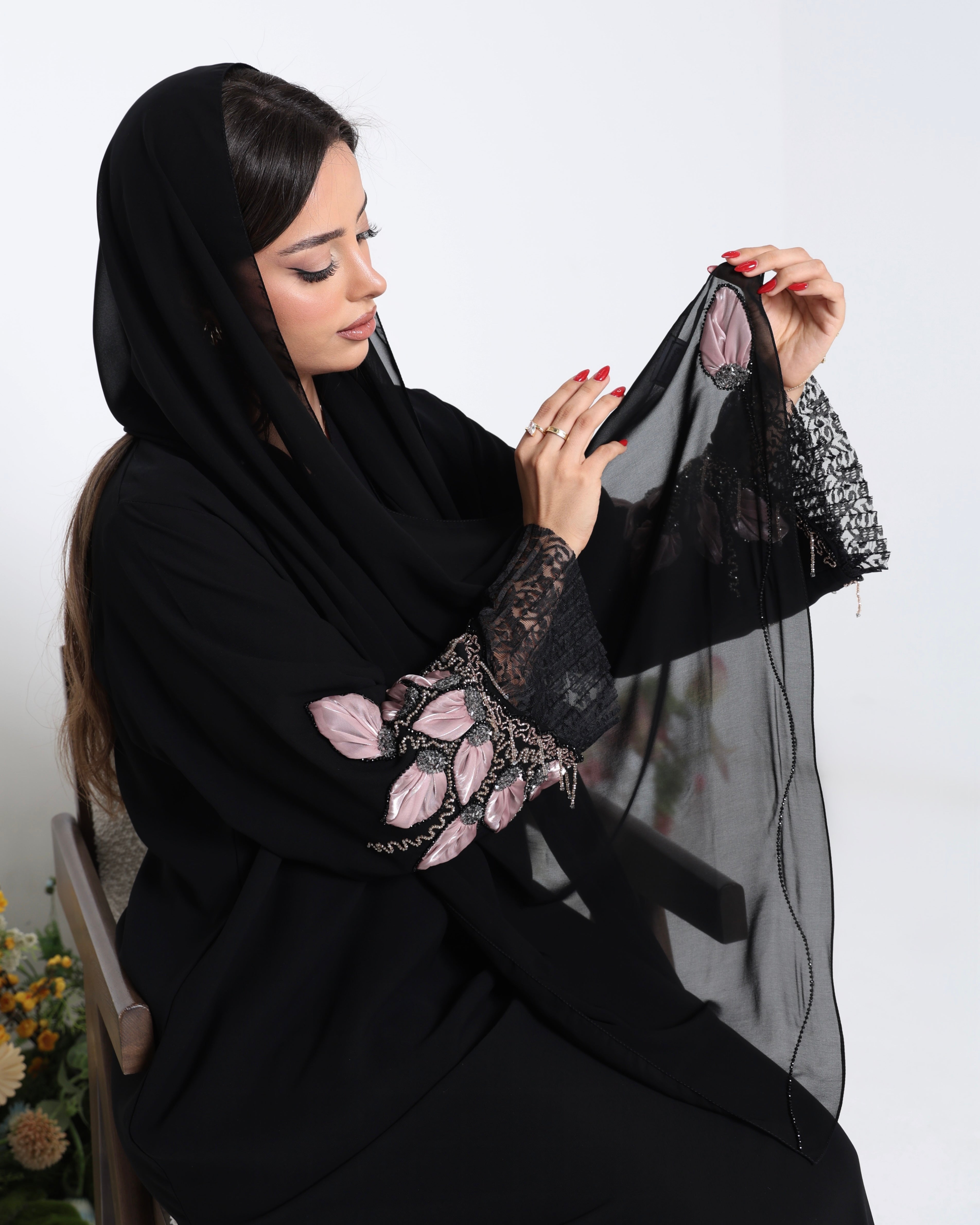 Rosalie Bloom Abaya