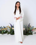 Bella Bow Abaya Set with Inner Dress