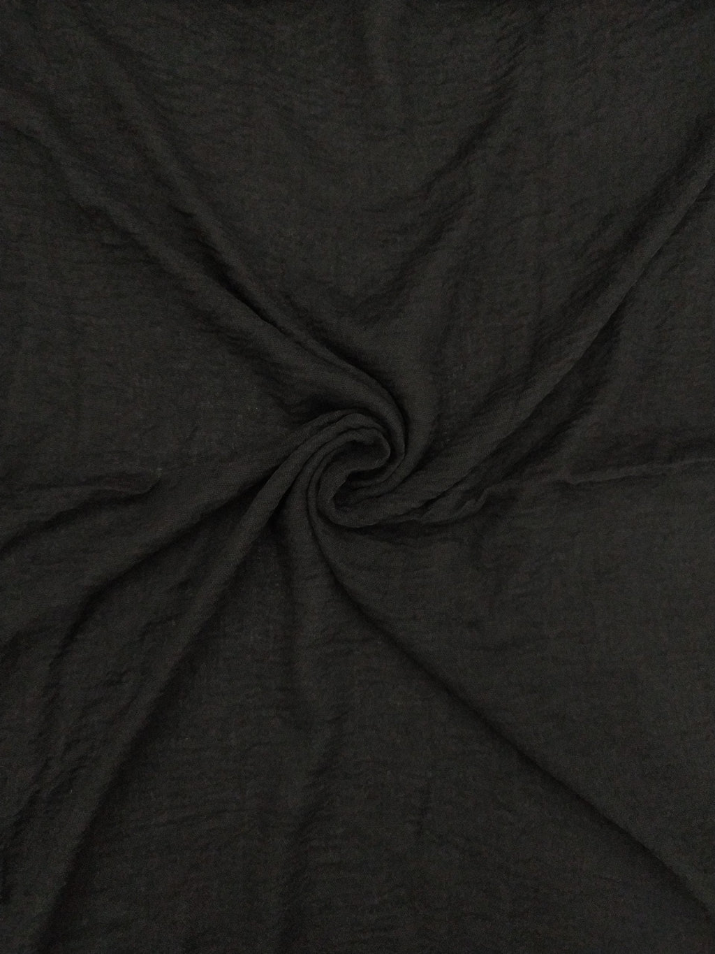 BLACK CRINKLE HIJAB