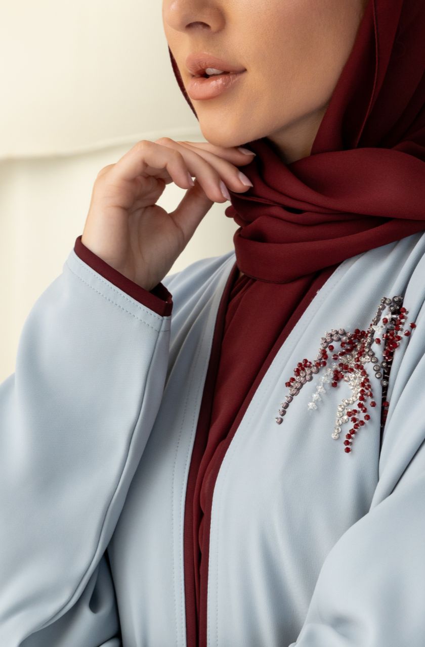 Crystal Sky Abaya - Rayaluxurypret