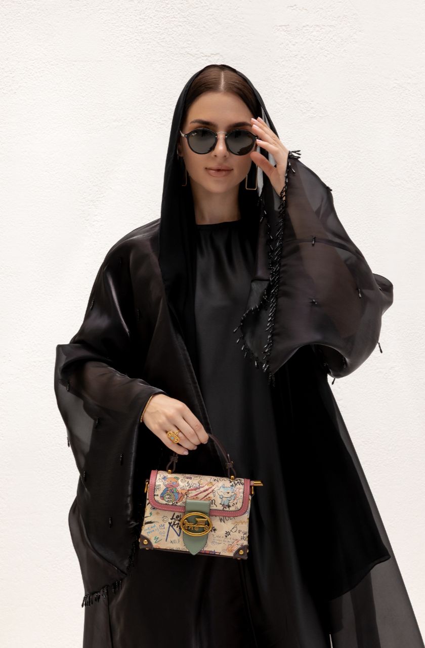 Midnight Radiance Abaya - Rayaluxurypret