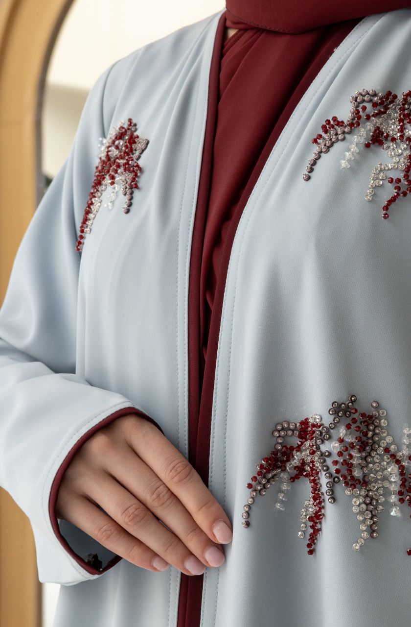 Crystal Sky Abaya - Rayaluxurypret