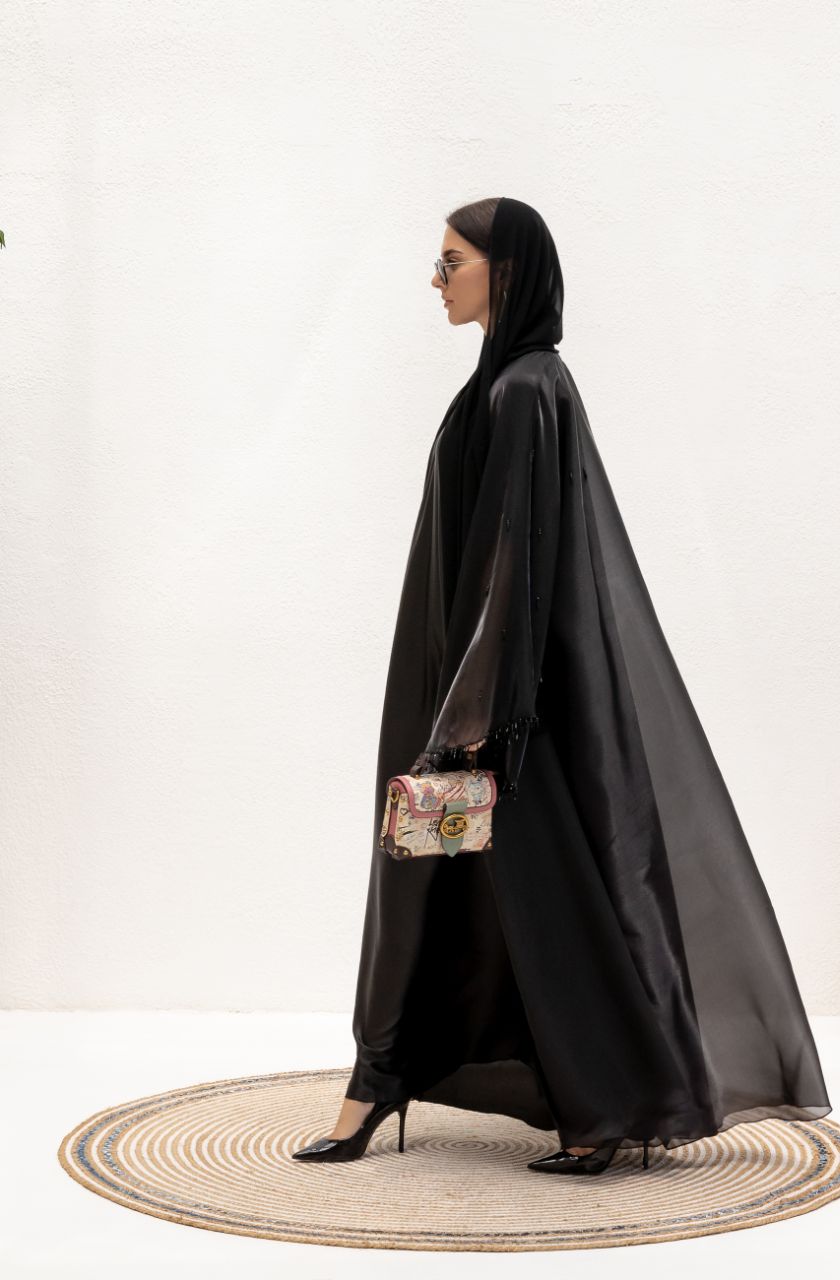 Midnight Radiance Abaya - Rayaluxurypret
