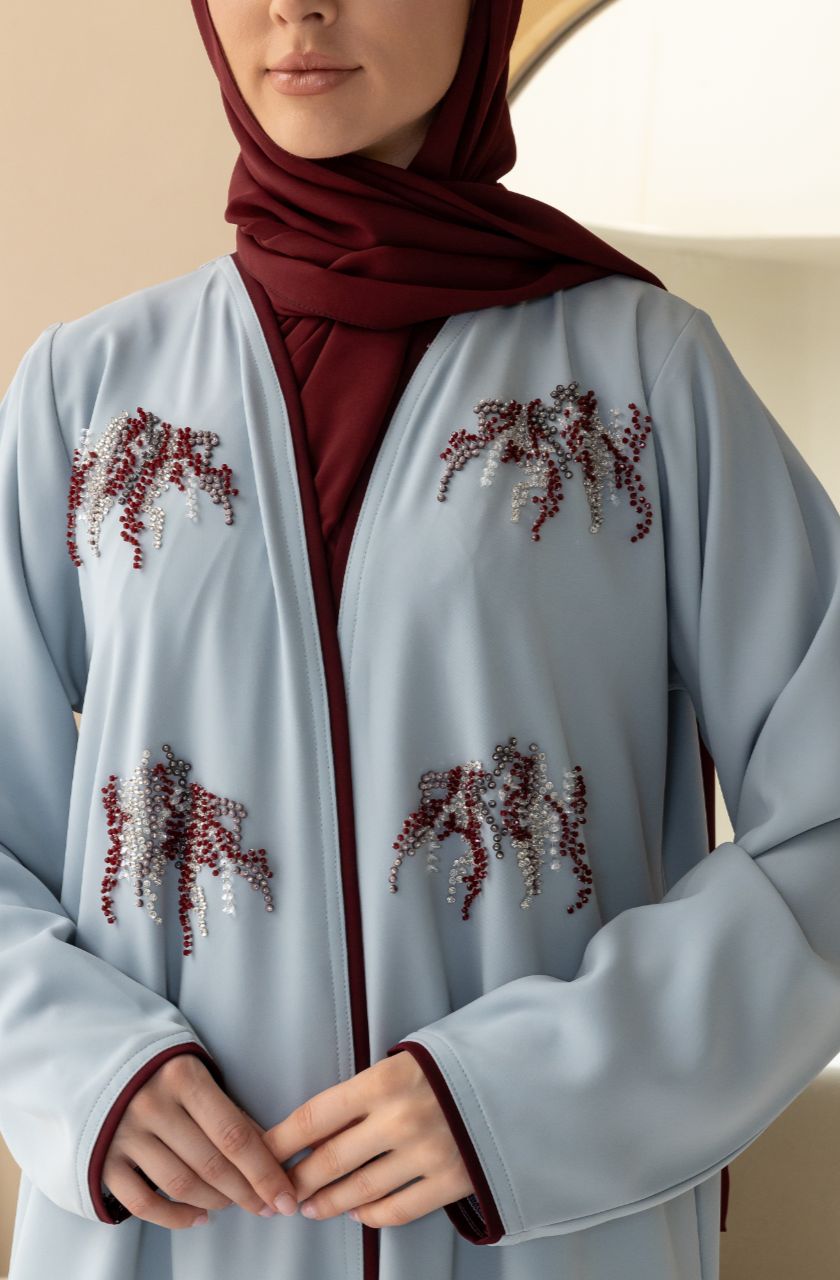 Crystal Sky Abaya - Rayaluxurypret