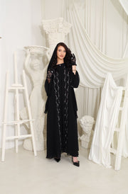 Rose de Sapphire Abaya