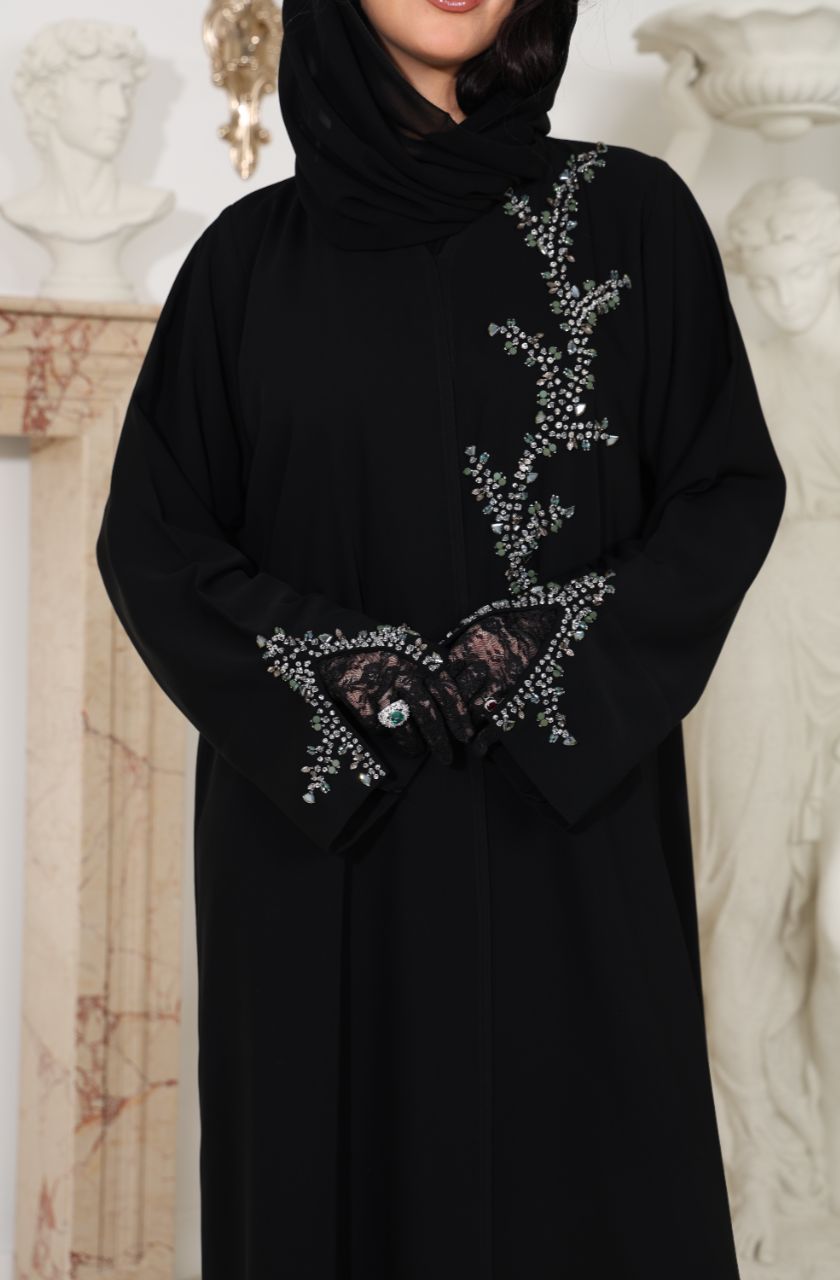 Branche d' Emerald Abaya - Rayaluxurypret