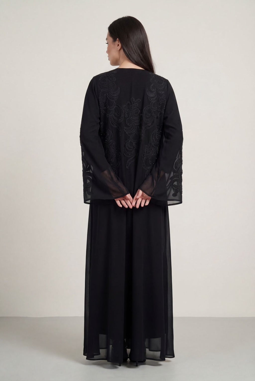 Noir Veil Abaya