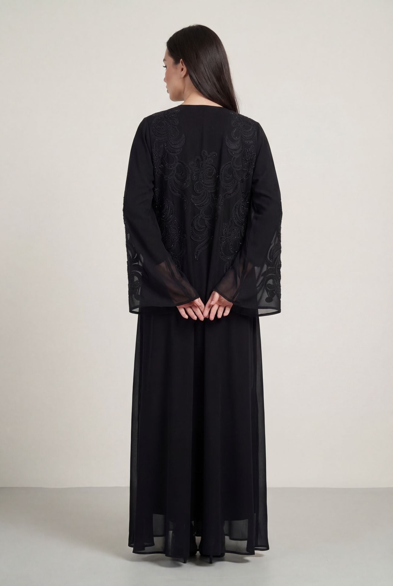 Noir Veil Abaya