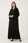 Noir Rose Abaya
