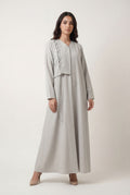 Grey Breeze Abaya