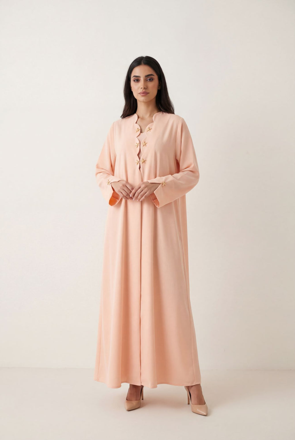Peach Sorbet Abaya
