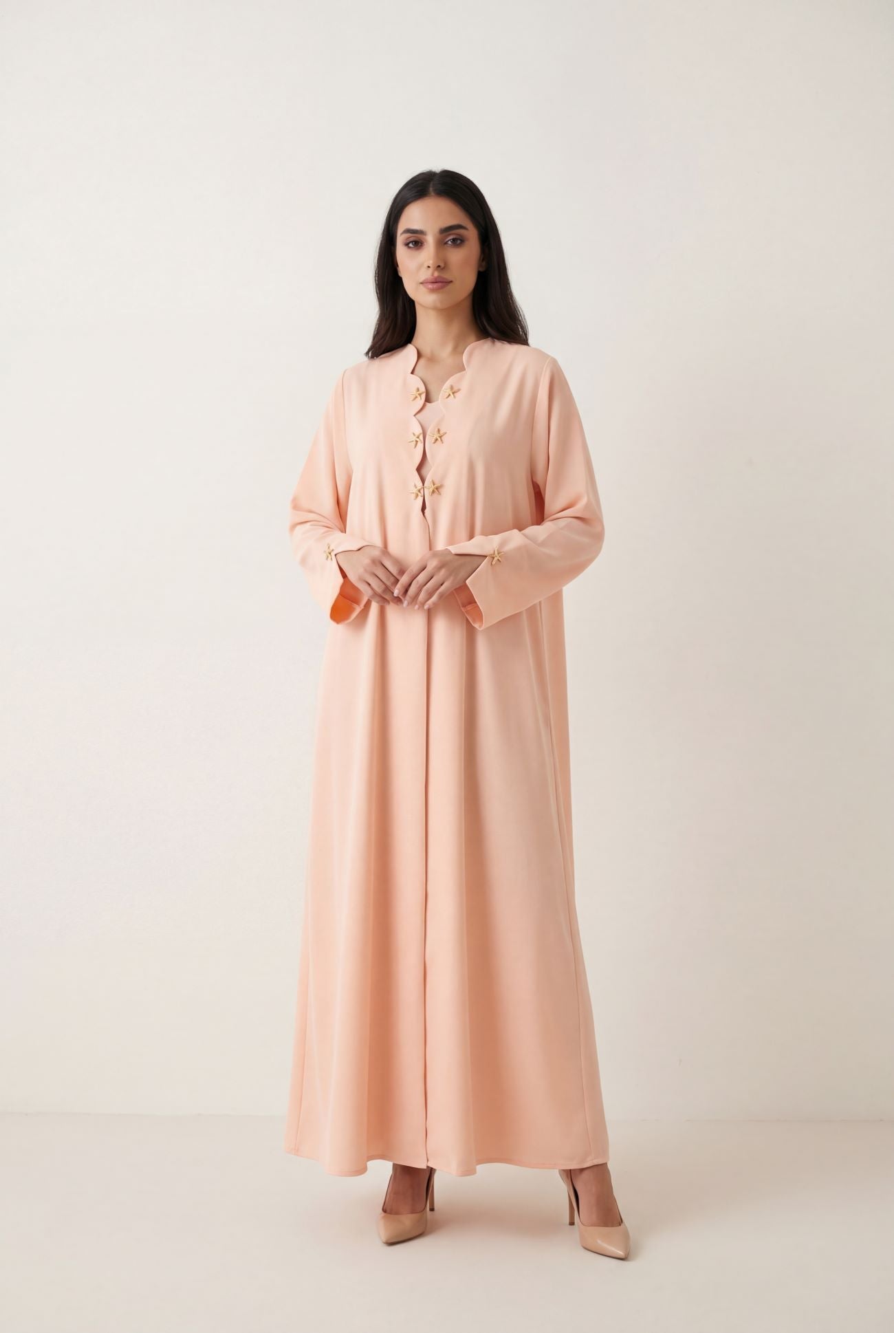 Peach Sorbet Abaya