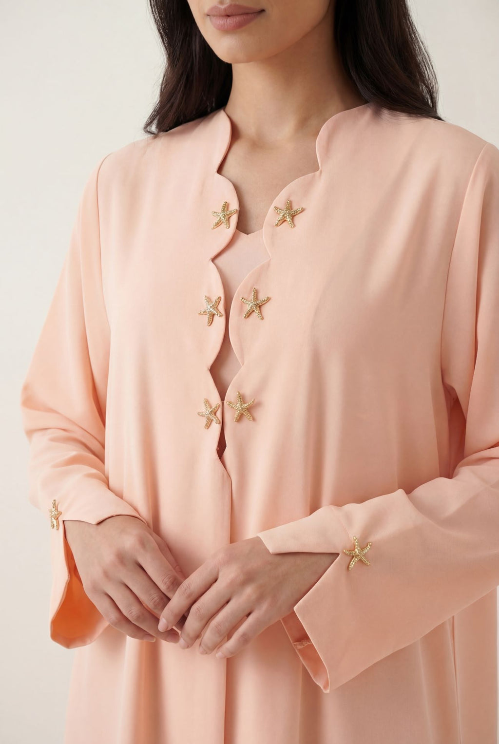 Peach Sorbet Abaya