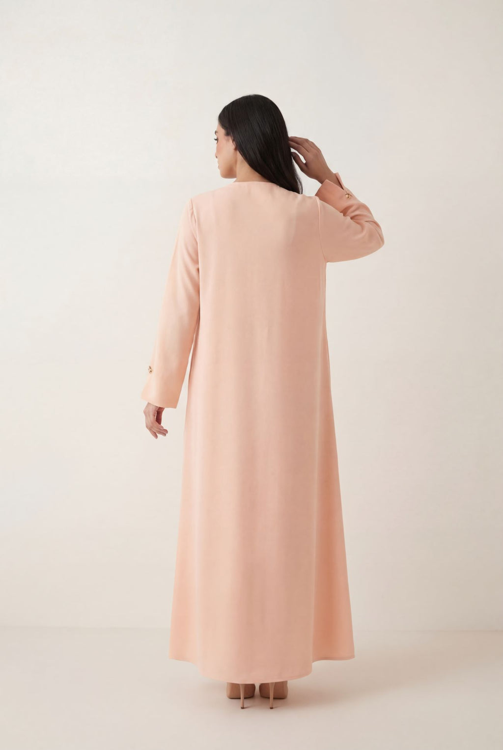 Peach Sorbet Abaya