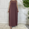 Burgundy Inner Dress - RAYA LUXURY PRET