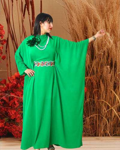 GREEN FUSION DRESS