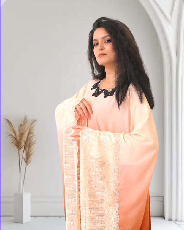 PEACH SUNSET KAFTAN