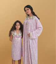 SOOTHING LAVENDER JALABIYA (MOTHER / DAUGHTER DUO)