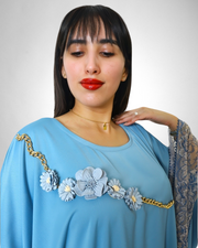 AZURE BLUE KAFTAN