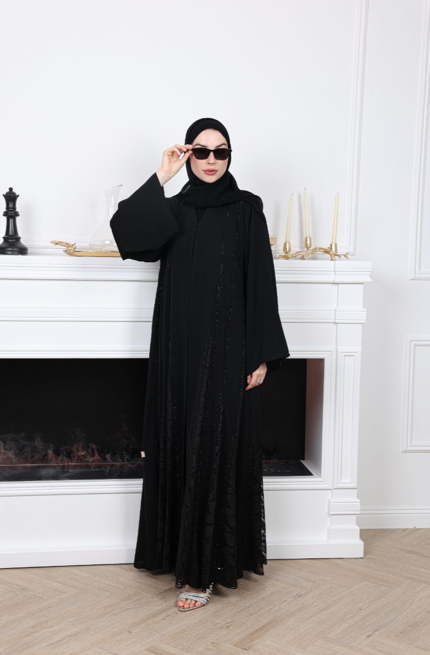 Forest Veins Abaya - Rayaluxurypret